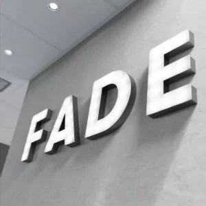 Facelit Illuminated 3D Letters