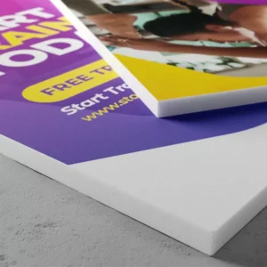 Printed PVC Foamex Sign 5mm & 10mm