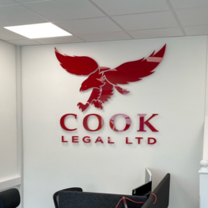 3mm Aluminum Composite Logo